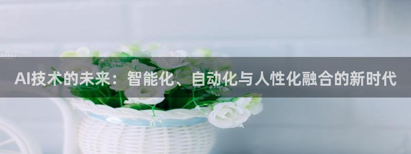 AI技术的未来：智能化、自动化与人性化融合的新时代